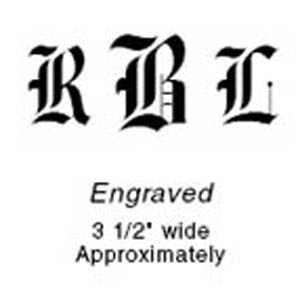 Mono Engraved
