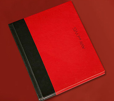 Two Tone Leather Flush Mounted Albums